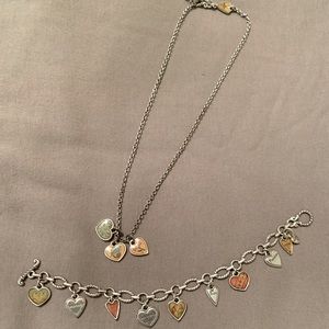 Brighton necklace and bracelet set